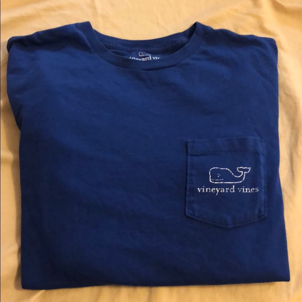 Men’s small Vineyard Vines blue long sleep graphic